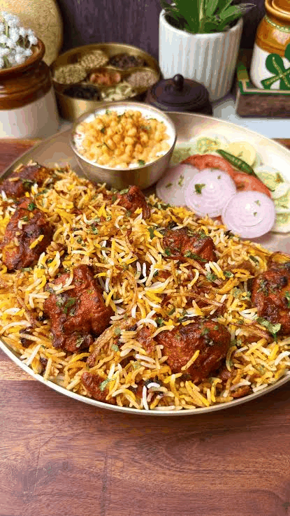 Chicken 65 Biriyani