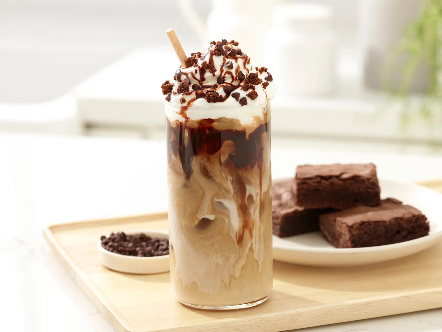 Coffee Brownie Shake