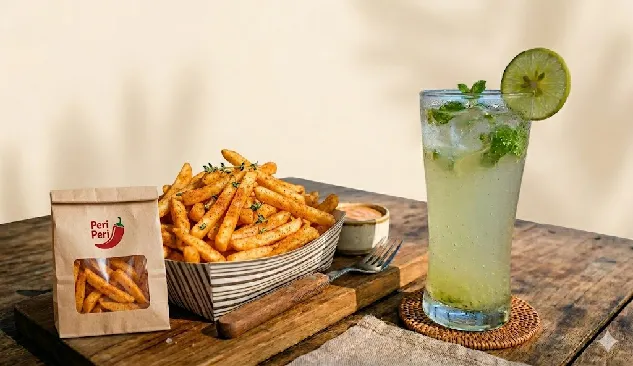Peri Peri Fries + Lime Combo