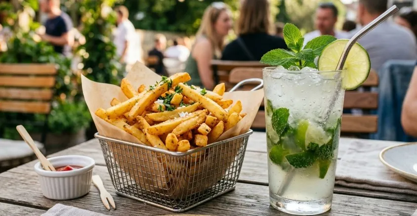 French fries + any mijito