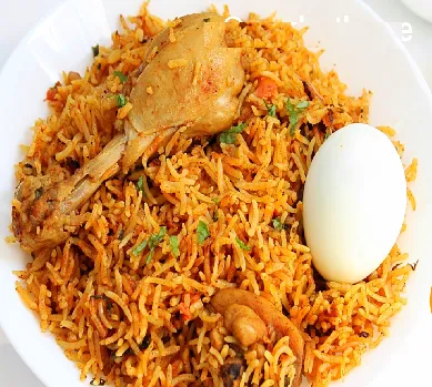 Nattu Kozhi Biriyani With Egg