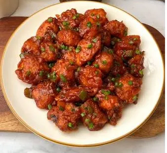 Chicken Manchurian (Semi Gravy)