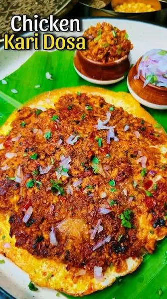 Chicken Kari Dosa