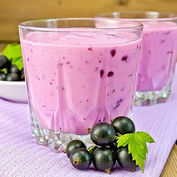 Black Currant Milkshake