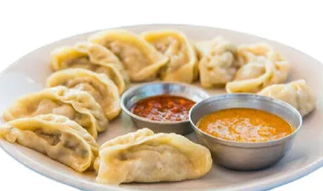 Chicken Tikka Steamed Momos [6 Pieces]
