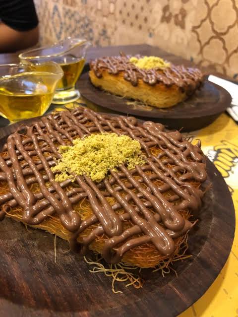 Nutella Kunafa