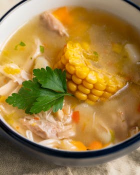 Sweet Corn Ckn Soup