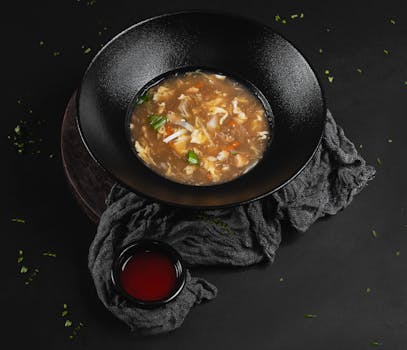 Hot & Sour Veg Soup