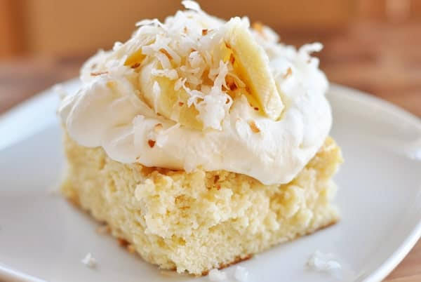 Tender coconut Tresleches