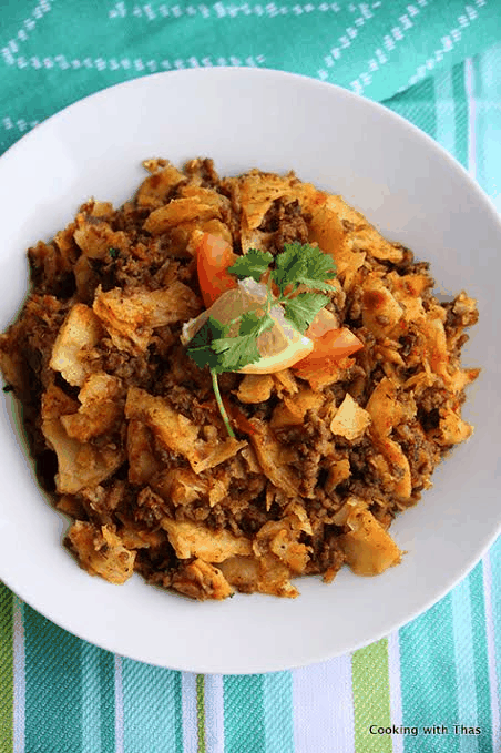 Beef Kothu Porotta