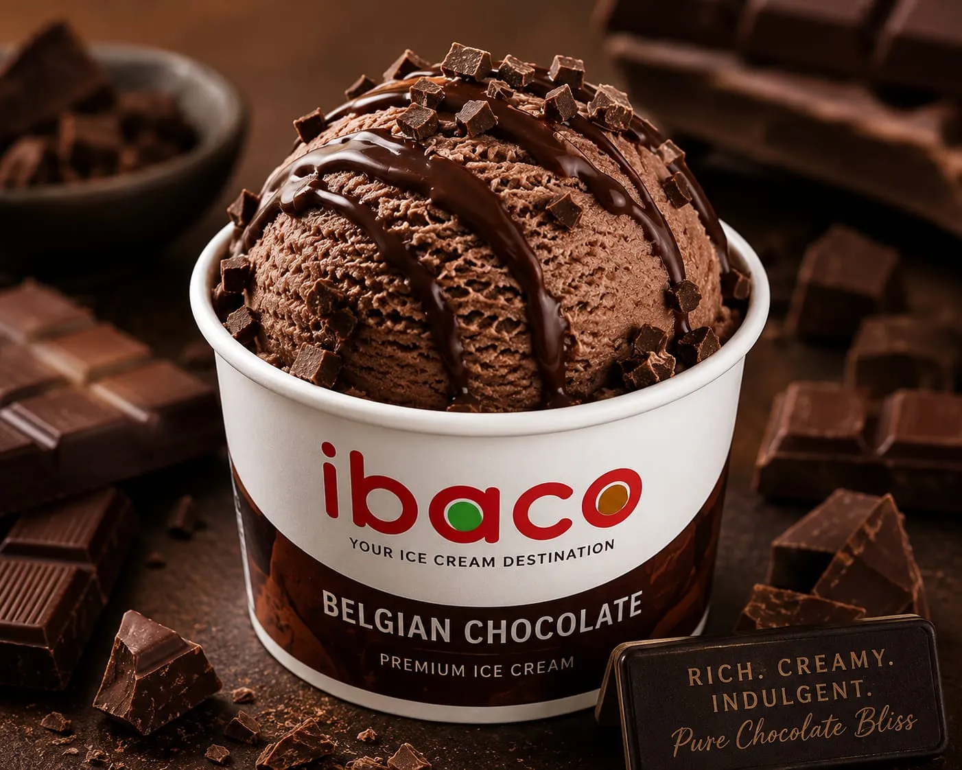 Ibaco Ice Cream logo